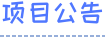 项目公告